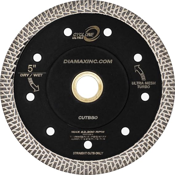 Cyclone by Diamax Ultra Mesh Thin Turbo Blade (5" Blade)