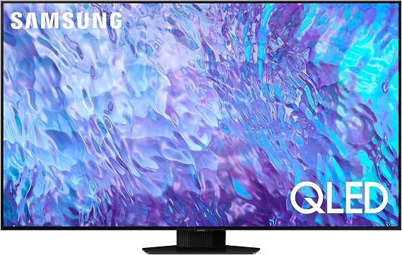 SAMSUNG 85-Inch Class QLED 4K Q80C Series Quantum HDR+, Dolby Atmos Object Tracking Sound Lite, Direct Full Array, Q-Symphony 3.0, Gaming Hub, Smart TV with Alexa Built-in (QN85Q80C, 2023 Model)