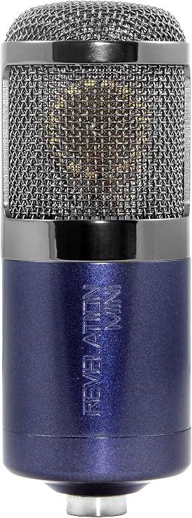 MXL Revelation FET Mini Microphone - Classic Tube Warmth, 3-Stage Pad, 48V Phantom Power, XLR Connectivity