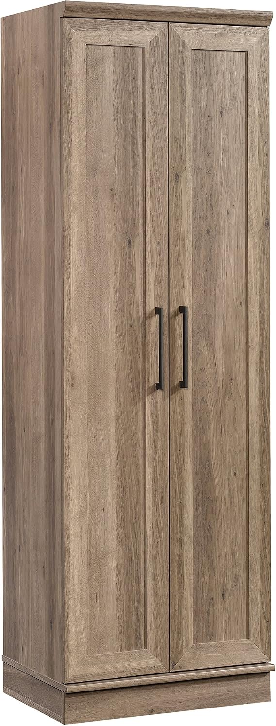Sauder HomePlus Storage Cabinet/pantry cabinets, Salt Oak finish