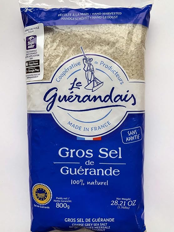 Le Guerandais Coarse Sea Salt Gros Sel De Guerande, 28.21 oz (1 Pack)