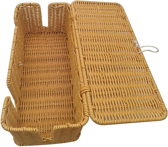 Cord Box Organizer Handwoven Wire Storage Case