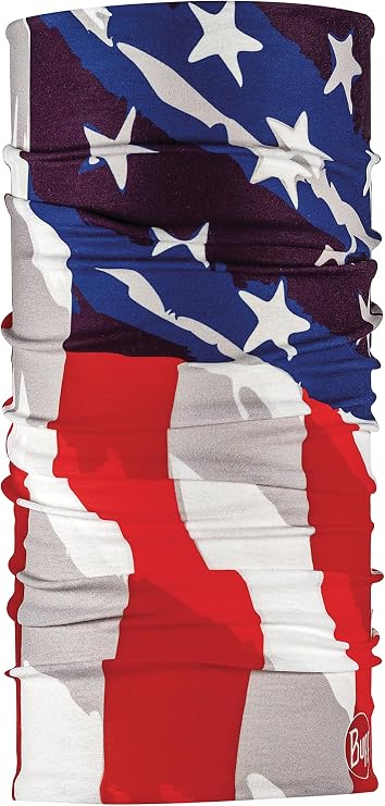 BUFF CoolNet UV Neck Gaiter, UPF 50 Sun Protection, Breathable, Versatile, Quick Dry Face Mask, Multi-Colored, Adult Size