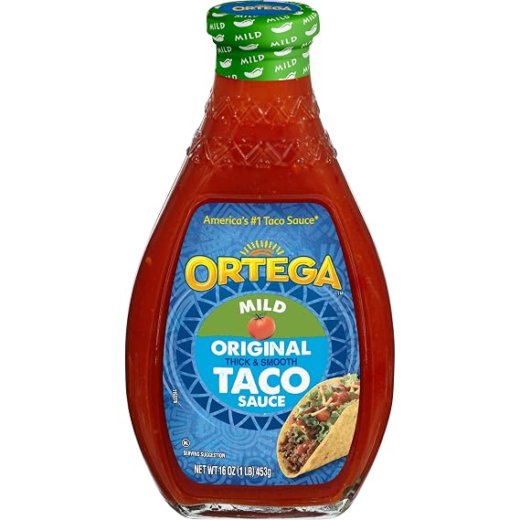 Ortega Original Taco Sauce, Mild, 16 Ounce