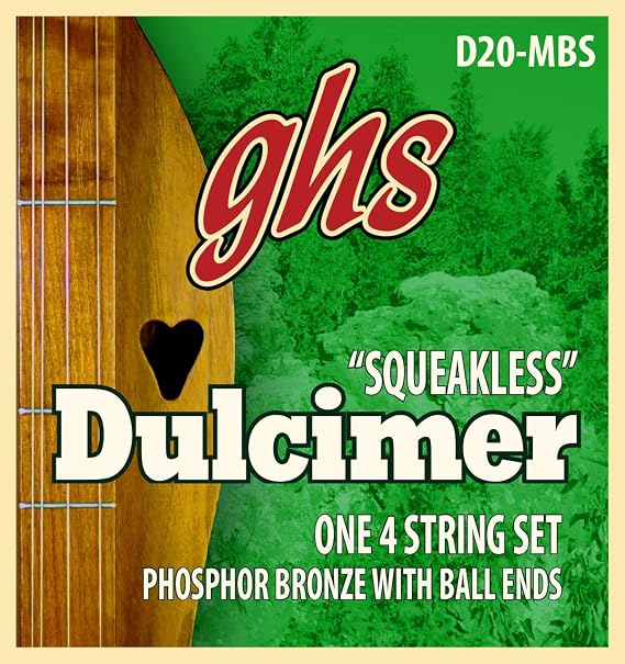 GHS Dulcimer Sig Bronze Squeakless String Mixolydian Tunning for Musical Instrument