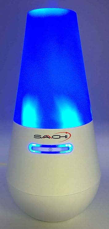 Saachi Ultrasonic Aromatherapy Essential Oil Aroma Diffuser Cum Humidifier with Soothing Light and Light Mist