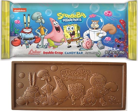 Palmer Double Crispy Milk Chocolate Bars, Individually Wrapped Bars, Perfect for Halloween, Making Candy Fun Since 1948 (3 oz Bars)