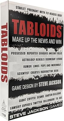 Tabloids by Steve Jackson Games - Party Game, for 3 to 30 Players, Ages 14