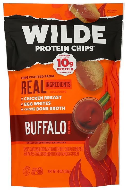 Wilde Brands Buffalo Style Protein Chips, 4 OZ