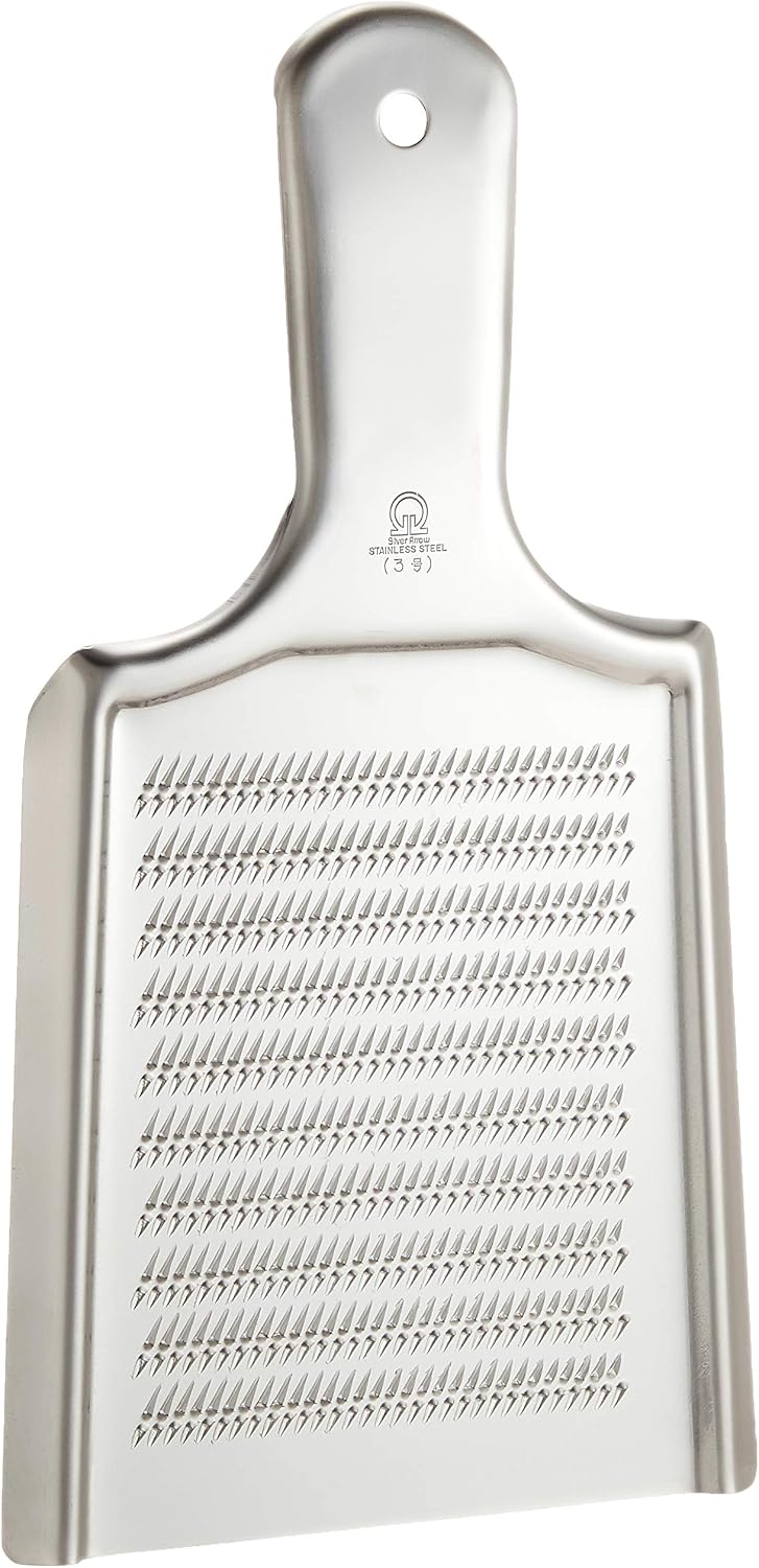 Endo Shoji BOL03003 TKG Grater, Double Noticeable #3 Stainless Steel, Rust Resistant, Hygienic, Bottom x Length excluding handle x Total Length: 5.3 x 5.6 x 9.5 inches 135 x 143 x 240 mm, Different Use for Food Use, Commercial Use
