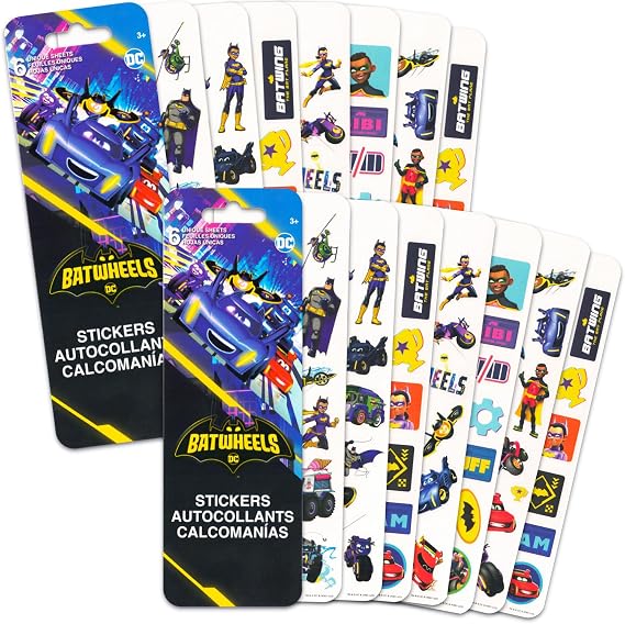 Batwheels Party Favors for Boys & Girls Bundle