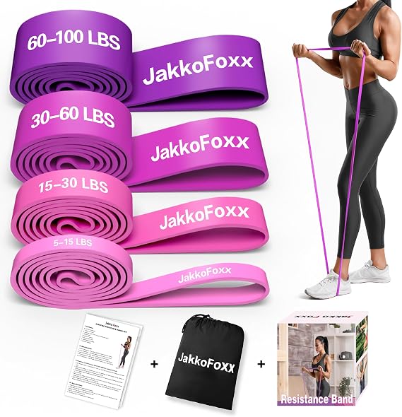 Resistance Band,Pull Up Bands,Stretching Assist Band, Portable Exercise, Muscle Training, Physical Therapy, Exercise Workout Bands for Working Out