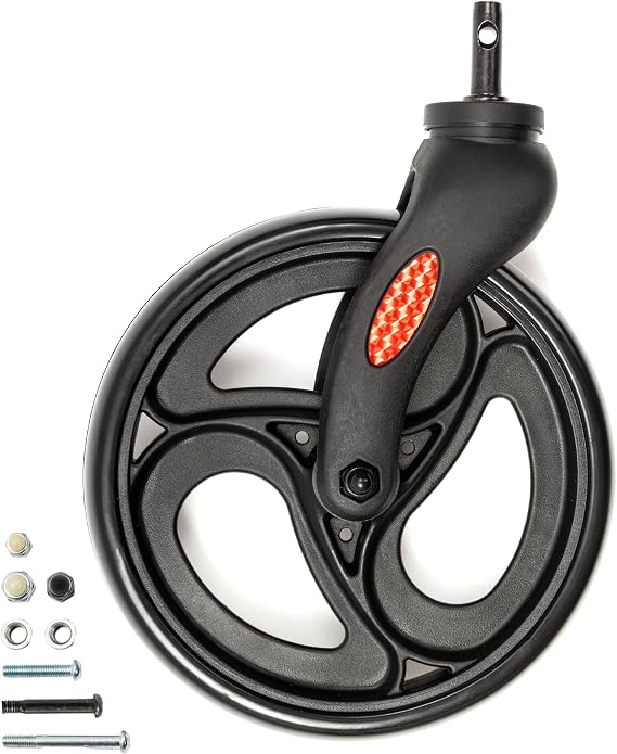 Helavo Spare Part: Front Wheel with Suspension for Helavo H1010 and H1050 Walker Series