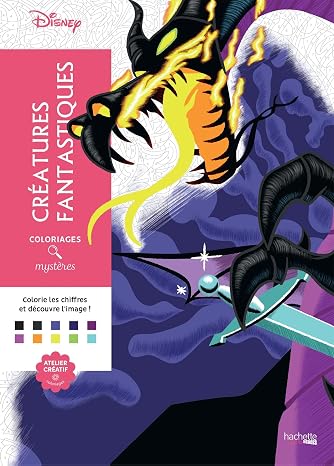 Coloriages mysteres Disney - Creatures fantastiques: Colorie les chiffres et decouvre l'image !