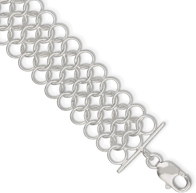 Sterling Silver Multi-Link Bracelet