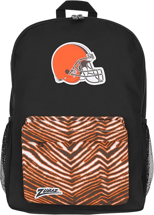 FOCO X ZUBAZ NFL Collab Zebra Printed Backpack
