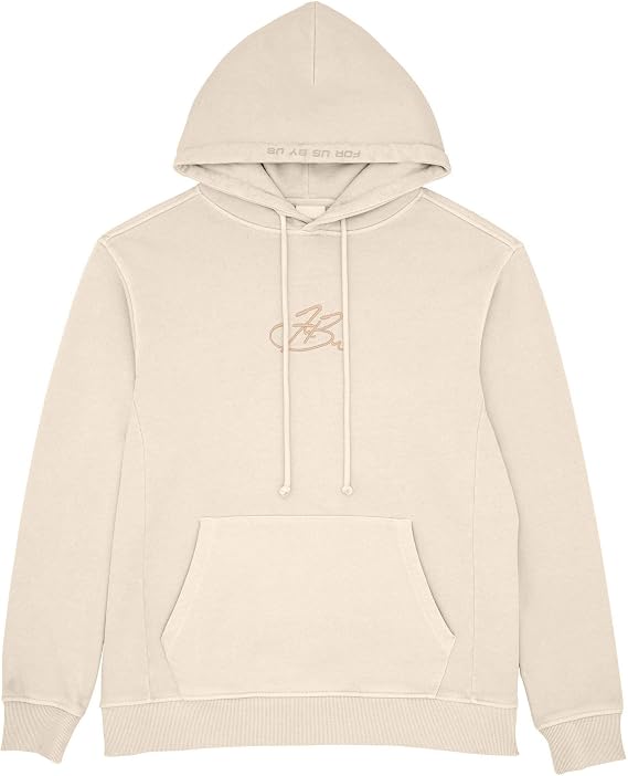 FUBU Khaki Garment Washed Script Hoodie, 2XL