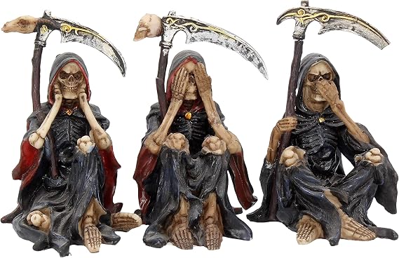 Nemesis Now Something Wicked (Set of Three) Figurine 13cm Black