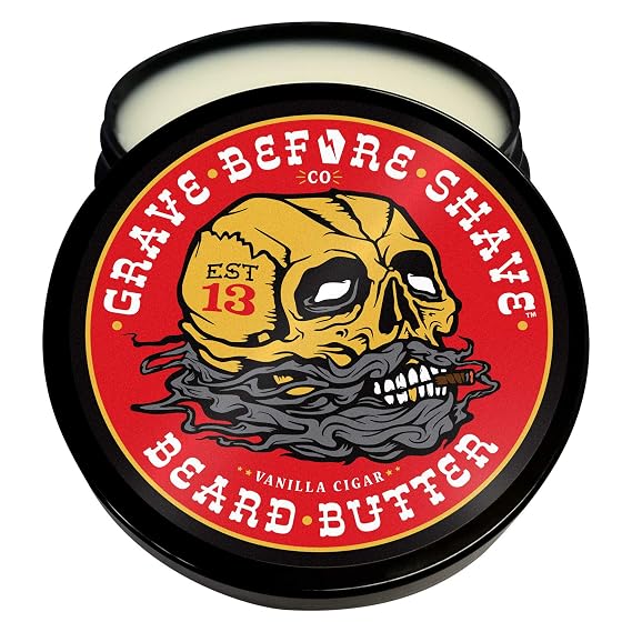 Grave Before Shave Beard Butter, Cigar Blend, 4oz