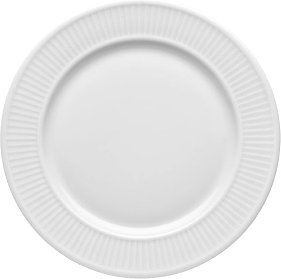Pillivuyt Plisse 10-Inch Plate