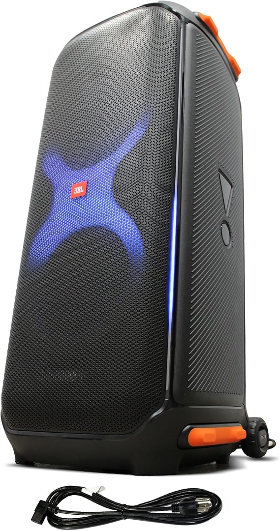 JBL PartyBox 710 800W Portable Wireless Bluetooth Speaker Starter Bundle with Extended Protection