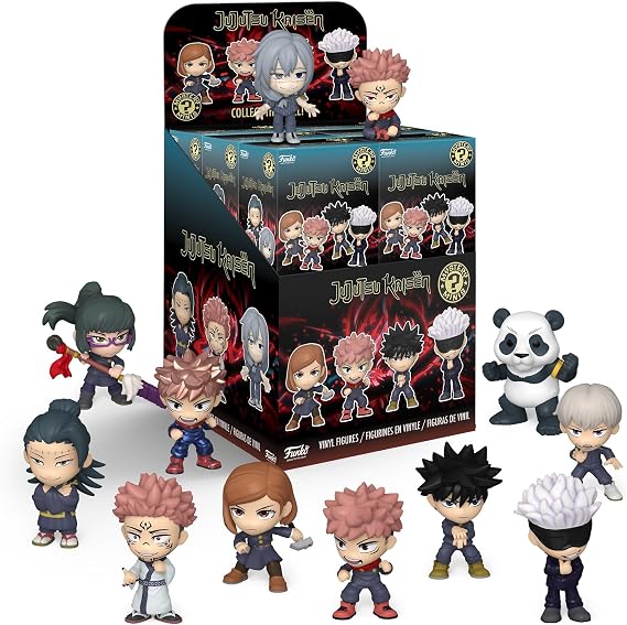 Funko Mystery Mini: Jujutsu Kaisen - Yuji Itadori - 1 Of 12 To Collect - Styles Vary - Vinyl-Sammelfigur - Geschenkidee - Offizielle Handelswaren - Spielzeug Für Kinder und Erwachsene - Anime Fans
