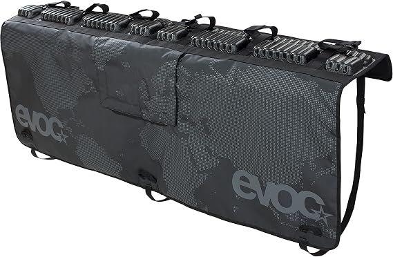 evoc Unisex_Adult Tailgate PAD Bike Travel Accessories, Black, M/L (136x85x2cm)