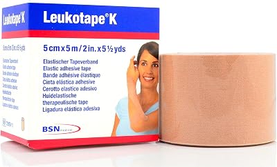 Leukotape K - Therapeutic Kinesiology Tape - 2 x 5.4 Yard Roll