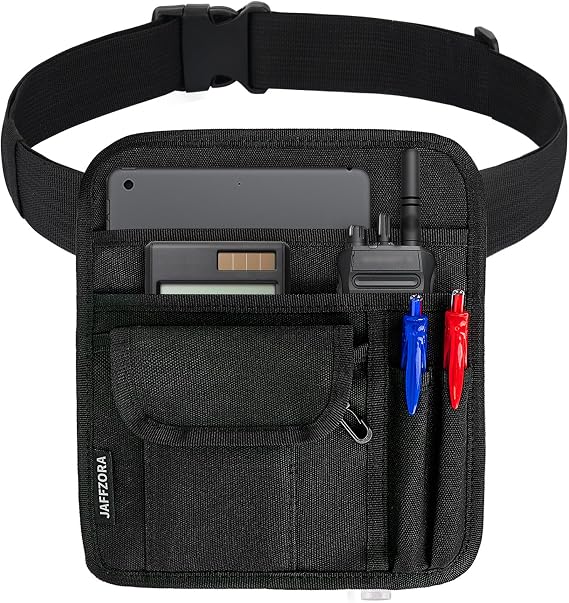 Server Waist Pouch,Restaurant Waitress Accessories Bag,Utility Money Bag Working Serving Apron for Waiter Waitress