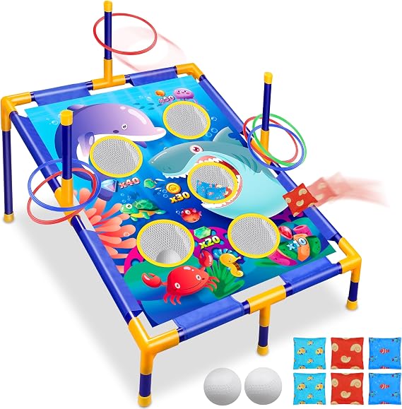 Animal Bean Bag Toss Game Toy Outdoor Toss Game