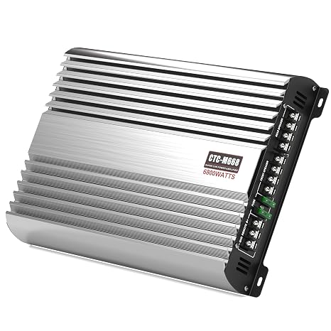 4 Channel Car Audio Amplifier Class A/B 3200W Bridgeable Car Stereo Amp