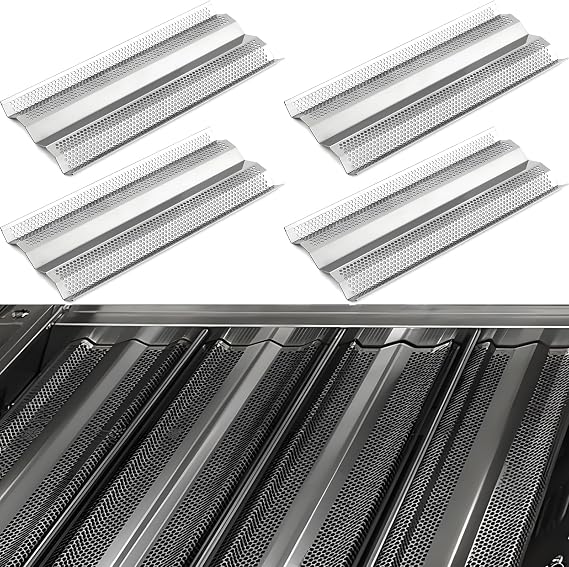 Flame Tamer for Blaze Grill Parts BLZ-4 BLZ-4-Cart BLZ-4-LP BLZ-4-NG 32 inch 4 Burner BLZ-32-064, 14GA Stainless Steel Heat Shields for 25 inch 3-burner BLZ-3, Heat Tent fit 40 inch 5-burner BLZ-3