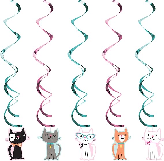 Creative Converting DIZZY DANGLERS ASSORTED, 30", Multicolor