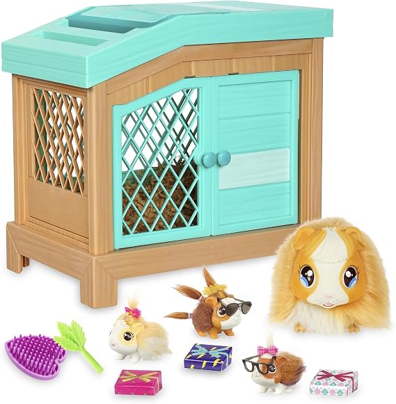 Little Live Pets Mum Surprise, interactive stuffed pig with sounds and movements that has children, a toy pet, from 5 years old, famous