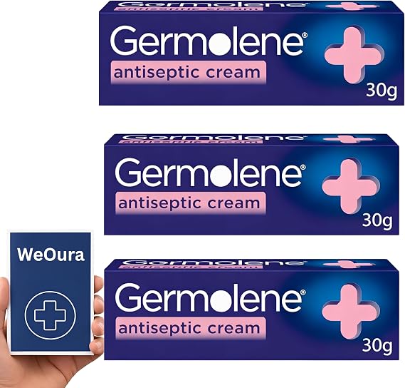 3X Germoline Antiseptic Cream 30g