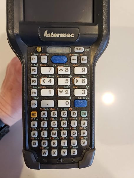 Intermec CK3XAA4K000W4400 Mobile Computer, Alphanumeric, EA30 Standard Range Imager, No Camera, 802.11 a/b/g/n, Bluetooth, WEH 6.5, All Languages, Client Pack