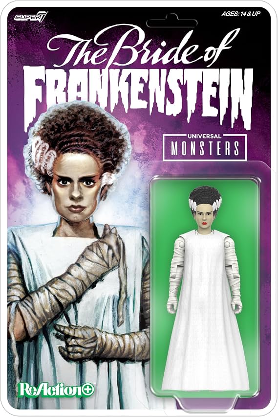 Super7 Universal Monsters Reaction+ Wave 02 - Bride of Frankenstein Action Figure