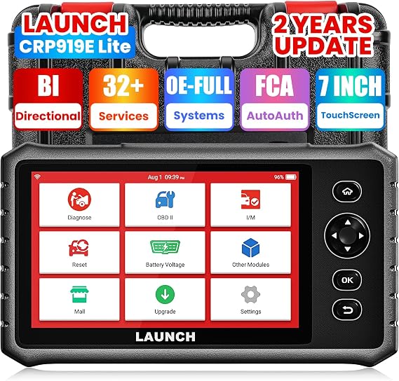 Launch X431 CRP919E Lite OBD2 Diagnostic Tool Bi-Directional Active Tests