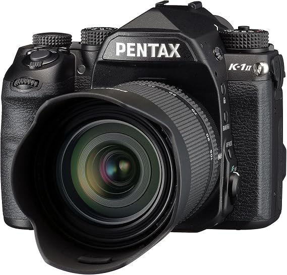 Pentax K-1 Mark II w/D-FA 28-105 WR Lens: 36.4MP Full Frame High Resolution Digital Camera 5 Axis, 5 Steps Shake Reduction II Weather-Resistant Construction Dustproof Flexible Tilt-Type LCD Monitor