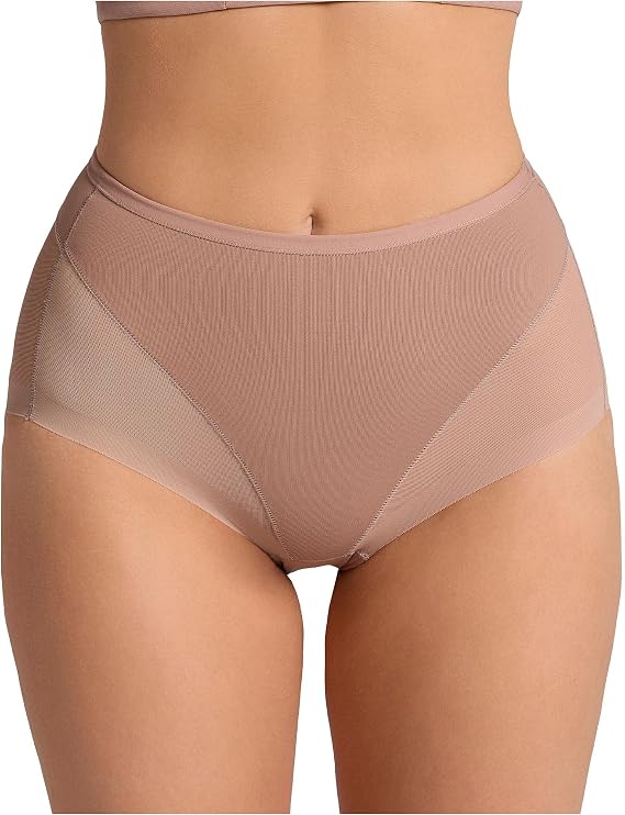 Leonisa Invisible Shapewear Panties, High Waisted Tummy Control Women's Underwear