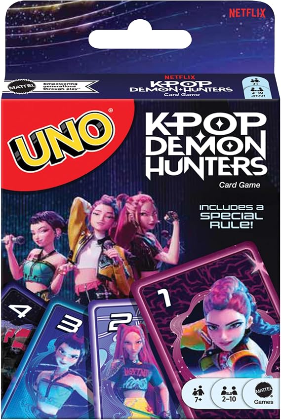 KPop Demon Hunters UNO Card Game
