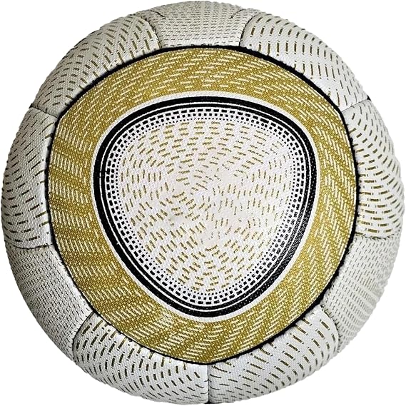 World Cup 2010 Match Ball Famous Soccer Ball Replic Golden Football Collectible Item for Collectors Size 5 Hand Stitched ECL-107