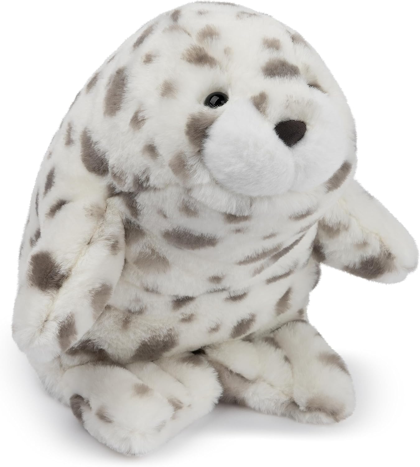 GUND Nuri Leopard Seal Plush, Premium Stuffed Animal for Ages 1 and Up, WhiteGray, 10