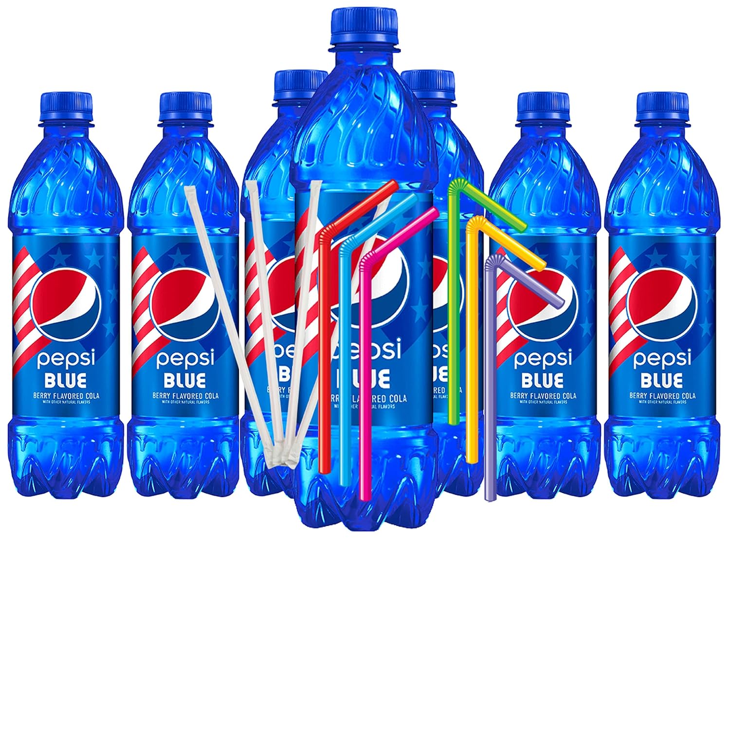 Pepsi Blue, Soda 16 FL Oz, 6 Bottles