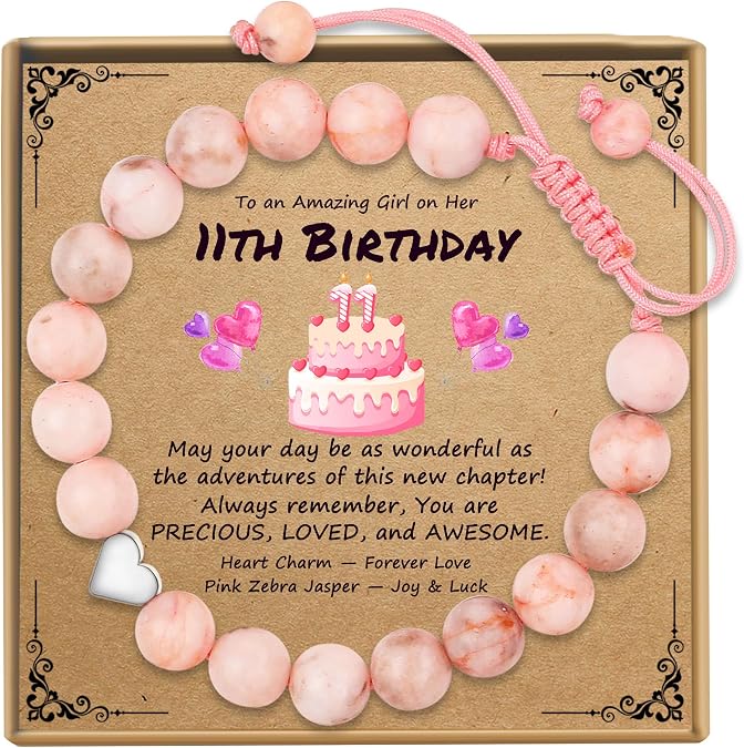 Sereney Birthday Gifts for Girls, 1-16 Year Old Girl Birthday Bracelet Gift