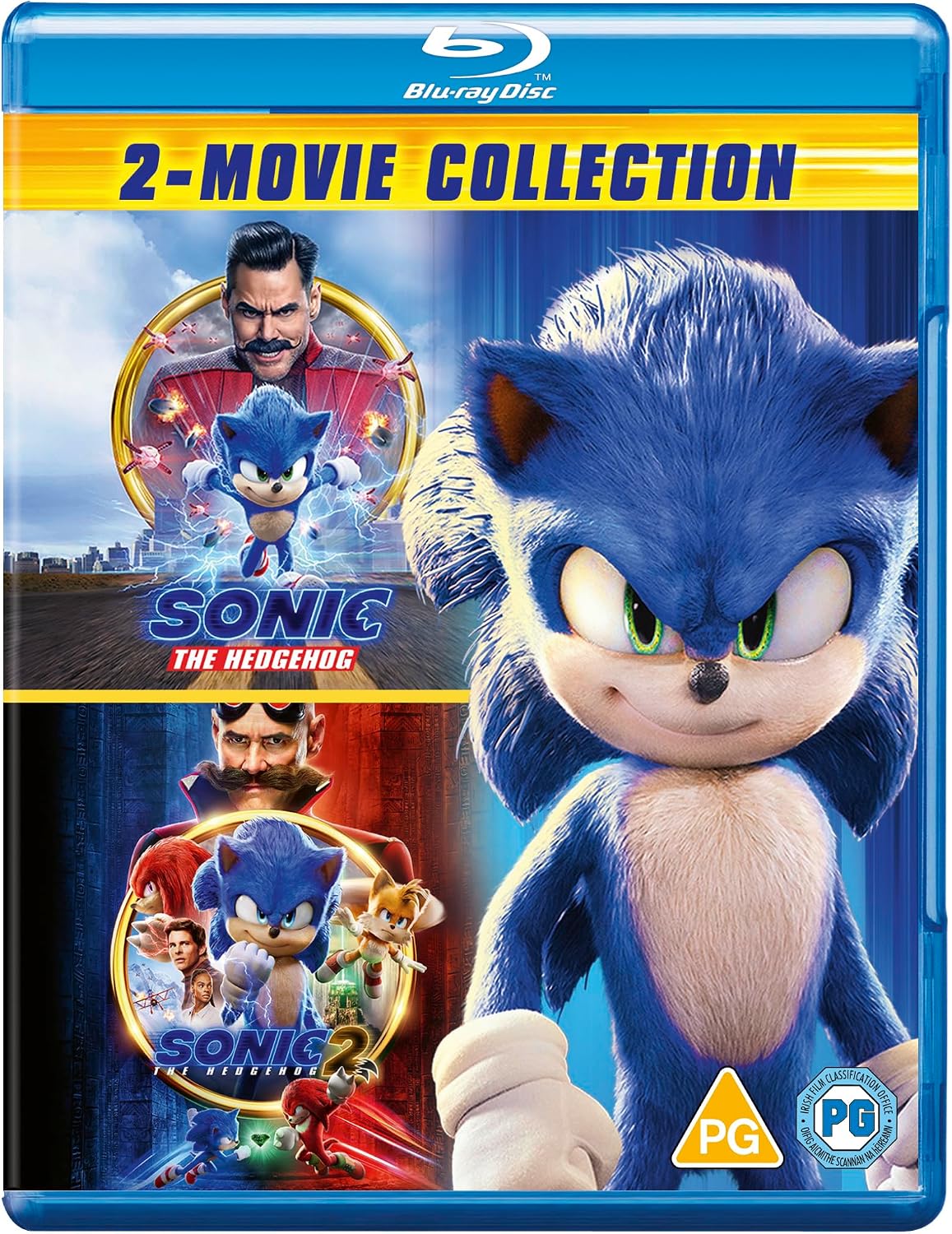 Sonic the Hedgehog 2-Movie Collection [Blu-ray] [Region A & B & C]