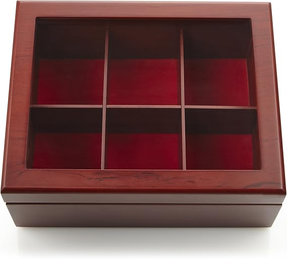 Tea Box - Luxury Wooden Tea Bag Organizer from The Apace Premier Collection