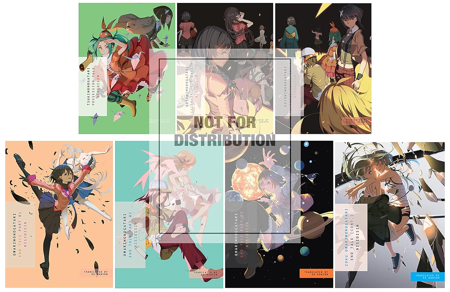 MONOGATARI Series Box Set, Final Season Paperback – July 13, 2021