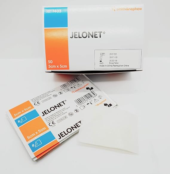 Jelonet 5cm x 5cm Minor Burn Dressings (10)