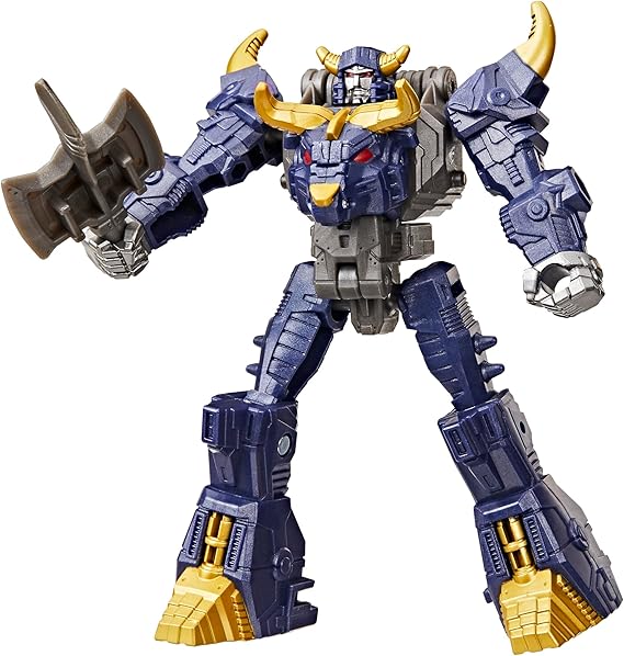 Transformers CYBERWORLD Megatron Cyber Changers 4 inç Aksiyon Figürü, Boğa Moduna Hızlı Değişim, Erkek ve Kız 6 Yaş ve Üzeri için Robot Oyuncakları